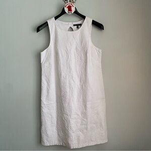 NEW Adrianna Papell White Embroidered Dress Size 10